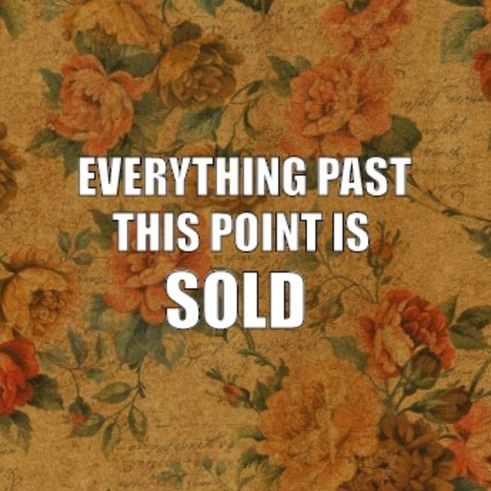 Sold 👇👉